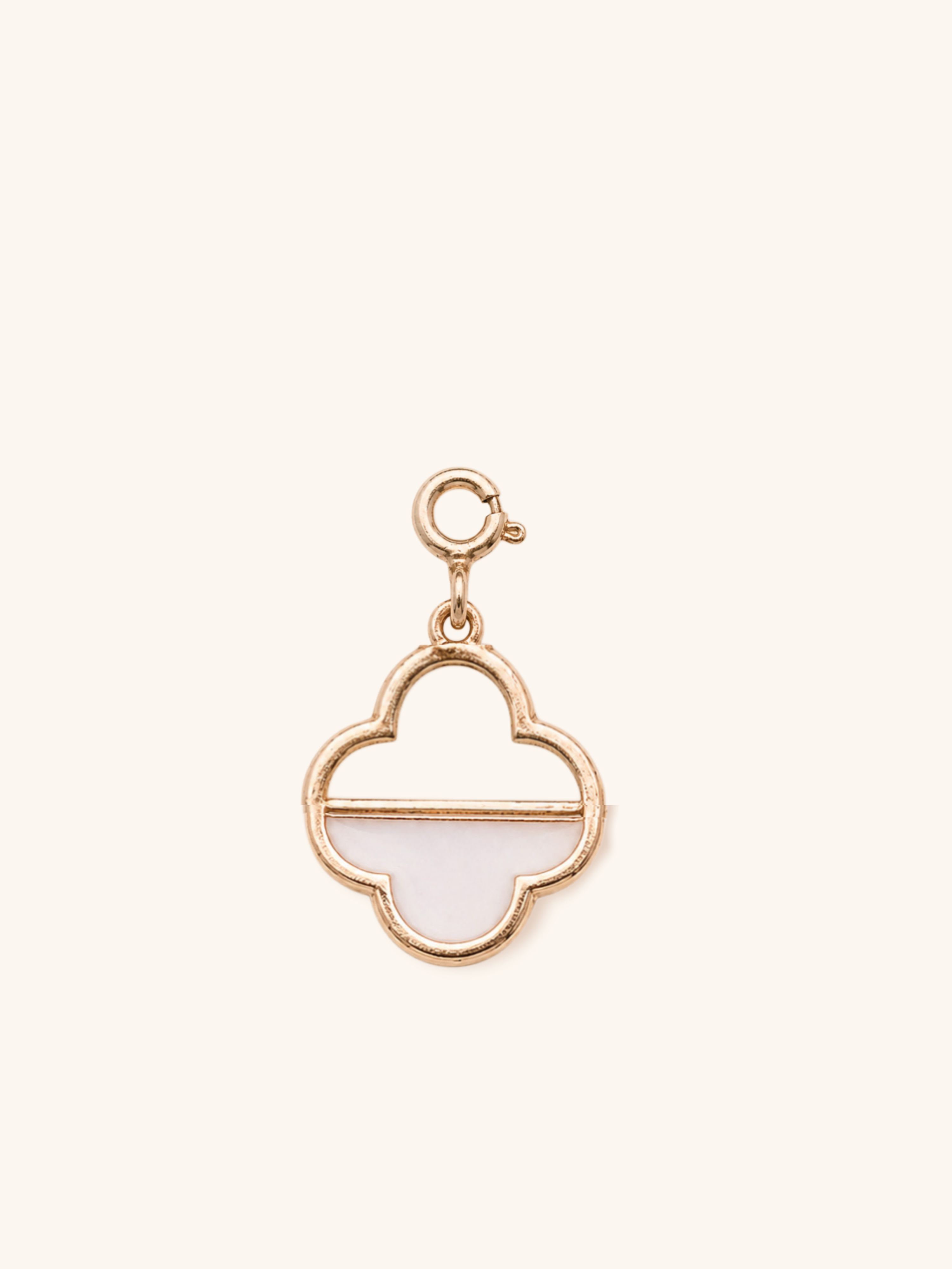 White Clover Charm (Interchangeable) – alloy